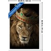 Trends International Reinders: Animals - Lion Boss Crown Framed Wall Poster Prints - 3 of 4
