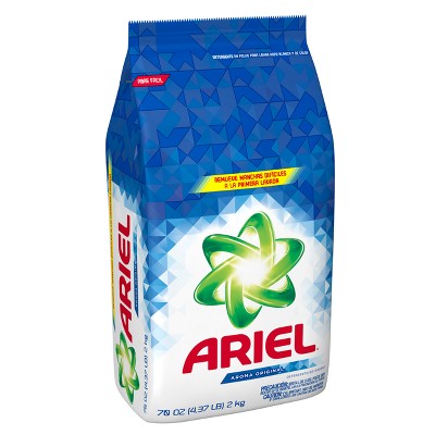 ariel powder laundry detergent