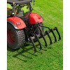 48 Inch Plow Scarifier Implement, 3-Point Tiller Cultivator, 6 Detachable Scarifier Shanks, Fits CAT-0 Hitches, For ATV/UTV - 4 of 4