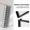 Nuria CRYSTAL CLEAR SHOE BOXES(12 pcs) | ARTFUL LIVING DESIGN-BLACK - 4 of 4