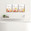 Big Dot of Happiness Fall Foliage - Autumn Leaves Kids Bathroom Rules Wall Art - 7.5 x 10 inches - Set of 3 Signs - Wash, Brush, Flush - 2 of 4