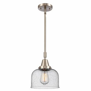 Bell - 1 Light Stem Hung Mini Pendant In Industrial Style-11.13 Inches Tall and 8 Inches Wide - 1 of 1