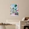 Art Remedy Down the Avenue Colorful Coastal Wall Art Unframed - 2 of 4