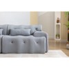 NicBex Couches for Living Room 53" Cloud Couch Large Single Sofa Chair Modern Lounge Chair Upholstered 1 Seater Sofa Couch with 1 Throw Pillow - 4 of 4