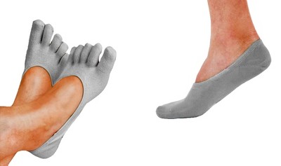 Therapeutic Invisible GEL TOE SOCKS