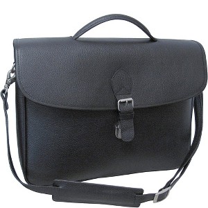 Amerileather Montana Leather Executive Briefcase - Black (#2495-0) - 1 of 4