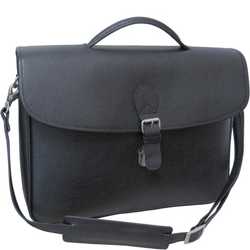 Amerileather Montana Leather Executive Briefcase - Black (#2495-0) - image 1 of 4