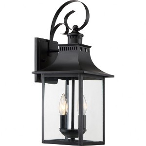 Quoizel Lighting Chancellor 2 - Light Sconce in  Mystic Black - 1 of 1