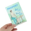 Unique Bargains Figure Pattern Passport Holder 1 Pc - 3 of 4