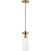 Livex Lighting Devoe 1 - Light Pendant in  Antique Brass - 4 of 4