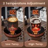 FAAYFIAN Coffee Mug Warmer for Desk with Auto Shutoff, 2 Temp Settings & 12H Timer, Touch-Control Cup Warmer for Coffee, Tea & Milk - 2 of 4