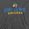 Fort Lewis College Official Stacked Adult Pull-Over Hoodie - 2 of 4