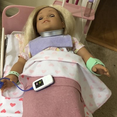 oversætter skære adjektiv Our Generation Adjustable Hospital Bed & Doctor Set For 18" Dolls - Get  Well Bed : Target