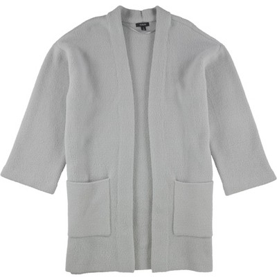 Alfani Womens Solid Cardigan Sweater