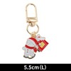 Unique Bargains Christmas Keychain Lobster Clasp Zinc Alloy Colorful 2.17" 1 Pc - 2 of 4