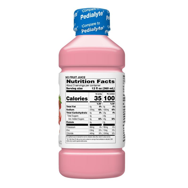 Pediatric Oral Electrolyte Solution Strawberry - 33.8 fl oz - up &#38; up&#8482;, 6 of 10