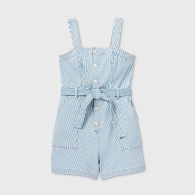 universal thread denim jumpsuit