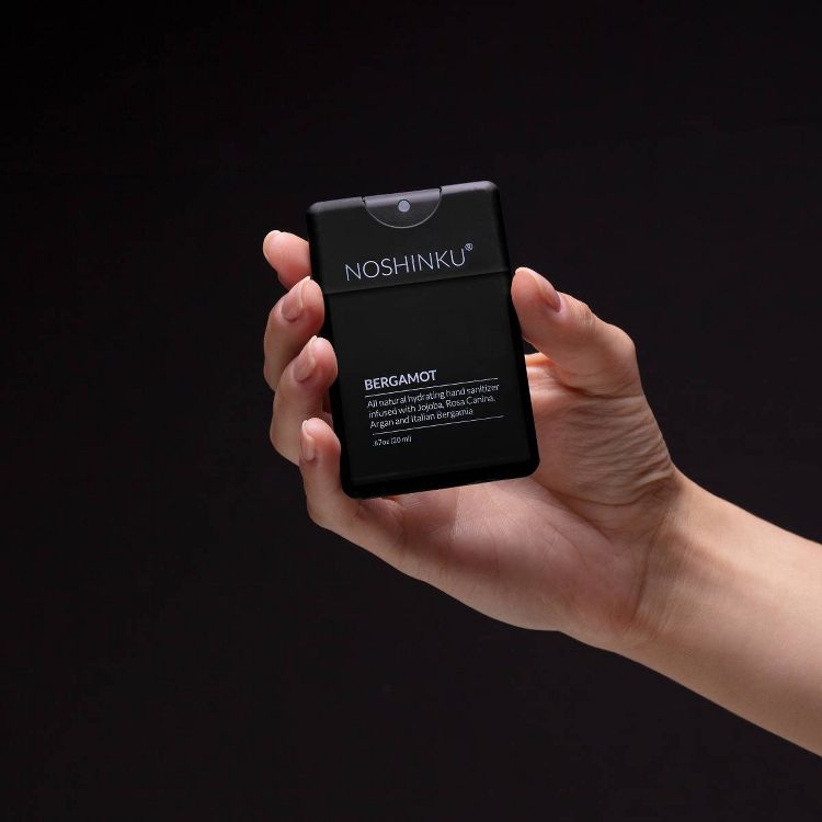 NOSHINKU Refillable Bergamot Ultra Moisturizing Pocket Sanitizer - Travel Size - 20ml, 2 of 5