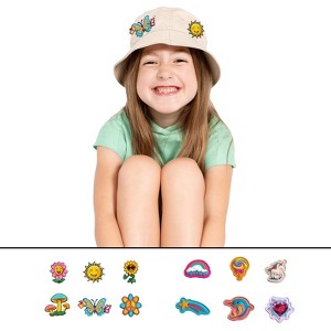 Rabble Gender Neutral Kids' Bucket Hat with Blossom & Wonder Dabblz Bundle - 1 of 4