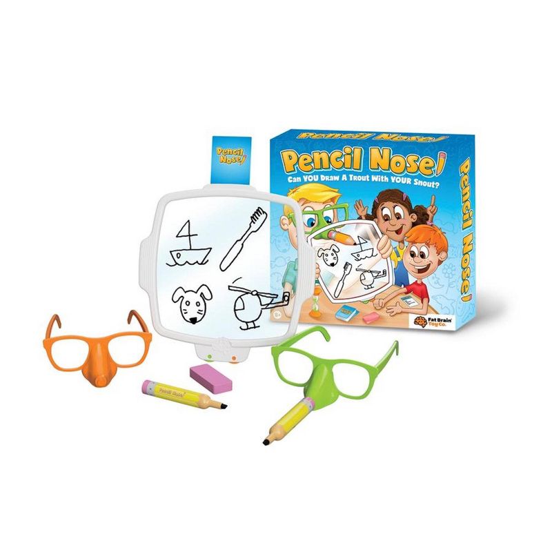 Fat Brain Toys Pencil Nose Game, 1 of 7