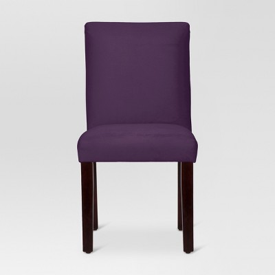 Velvet Parsons Dining Chair Purple - Threshold™