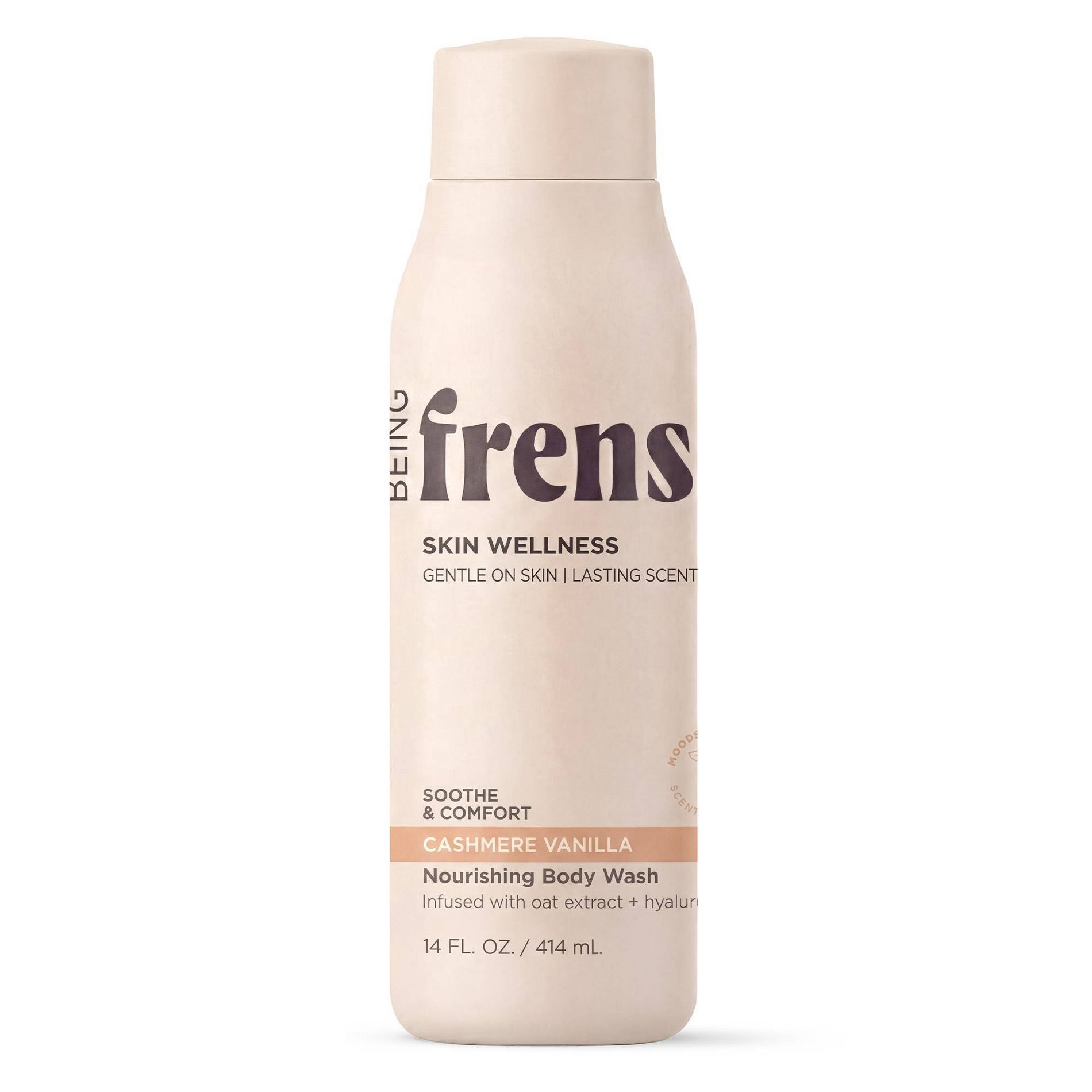 Being Frenshe Gel Body Wash - Cashmere Vanilla - 14 fl oz: Moisturizing, Whole Body, Cream Liquid, Normal Skin