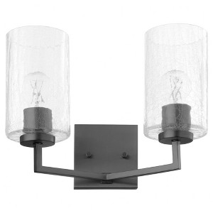 Quorum Lighting Merrick 2 - Light Wall Light in  Matte Black - 1 of 1