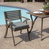 ARDEN Outdoor Seat or Rocking Chair Cushion, 19 x 18, Water Repellent, Fade Resistant - 2 of 4