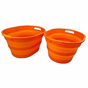 SAMMART 23L (6 Gallons) Collapsible Plastic Laundry Basket - 1 of 4