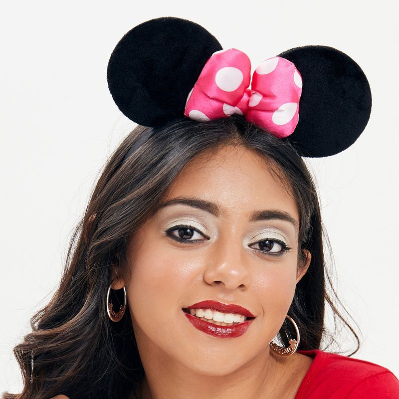 Disney Minnie Mouse Ears Costume Headbands - Polka Dot, Sequins, or Spiderweb, 2 of 6