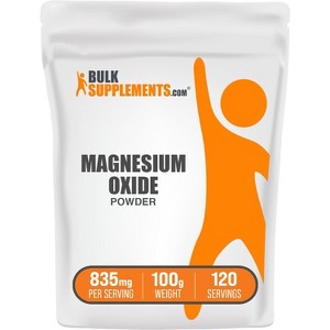 BulkSupplements Magnesium Oxide Powder - 1 of 4