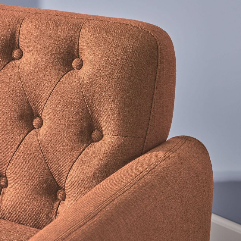 Bernice Petite Mid Century Modern Tufted Sofa - Christopher Knight Home, 4 of 11