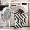 HomeStock Outdoor Washable Myers Ivory & Black 3' X 5', Machine Woven with Printed Designs, Coastal - 4 of 4