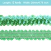 Unique Bargains Waterproof Flat Elastic Crafts Sewing Dress Sequins Trim Ribbon - 2 of 4