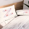 Deny Designs King April Lane Art Fancy Bow Monogram Z Microfiber Printed Pillow Sham - 2 of 3