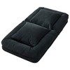 Human Dog Bed, Chenille Upholstered Sofa, 65" Adjustable Lounger w/ Pillows - 4 of 4