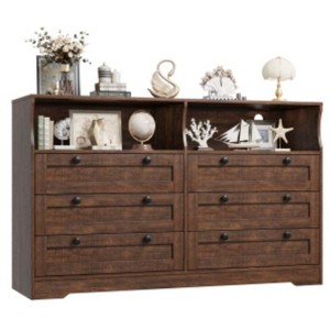 6-Drawer Curved-Edge Chest - Bedroom/Living Room - 1 of 2