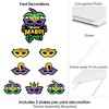 Big Dot Of Happiness Colorful Mardi Gras Mask - Yard Sign And Outdoor Lawn  Decorations - Masquerade Party Yard Signs - Set Of 8 : Target