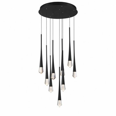 ET2 Lighting Pierce 9 - Light Pendant in  Black
