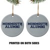 Monmouth University Official Hawks Alumn Porcelain Holiday Christmas Tree Ornament - 2 of 4