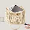 Women's Crochet Tote Bag with Rope Strap - Cupshe - 2 of 3