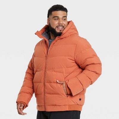 heavyweight down hooded puffer jacket