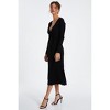 Pleated Yarn Knitted Dress - 3 of 4