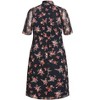 Women's Plus Size Alexandra Dress - black | CITY CHIC - 4 of 4