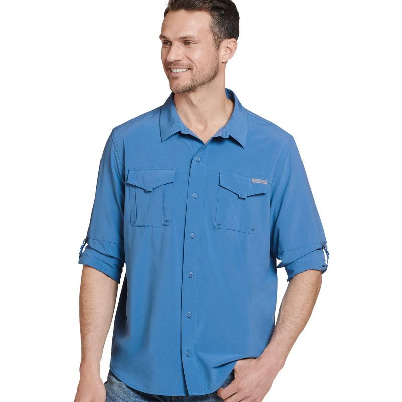 Jockey Men's Long Sleeve Performance Button-Up Shirt, 4 of 7