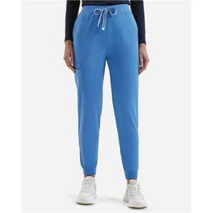 EG PRO Women Sweatpants Joggers Pants Energized Stretch Scrub with Pockets - 1 of 4