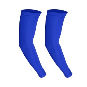 Unique Bargains Arm Shapers Arm Slimming Sleeves Fat Burning Light Weight 1 Pair - 1 of 4
