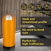 65L/17 Gallon Heavy Duty Stainless Steel Tall Commercial Trash Can, Push Lid Kitchen Waste Bin, for Home Office Restaurant - 3 of 4