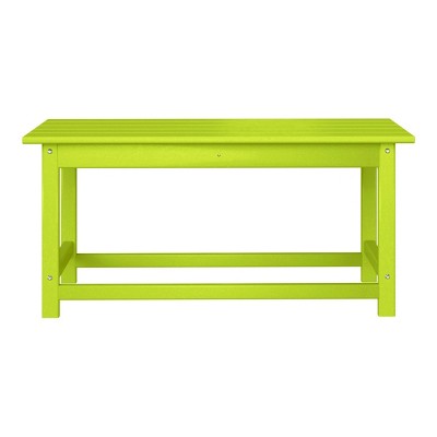 WestinTrends Outdoor HDPE Adirondack Coffee Table