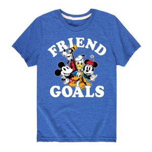 Girls' - Disney - Friend Goals Short Sleeve Graphic T-Shirt - 1 of 4